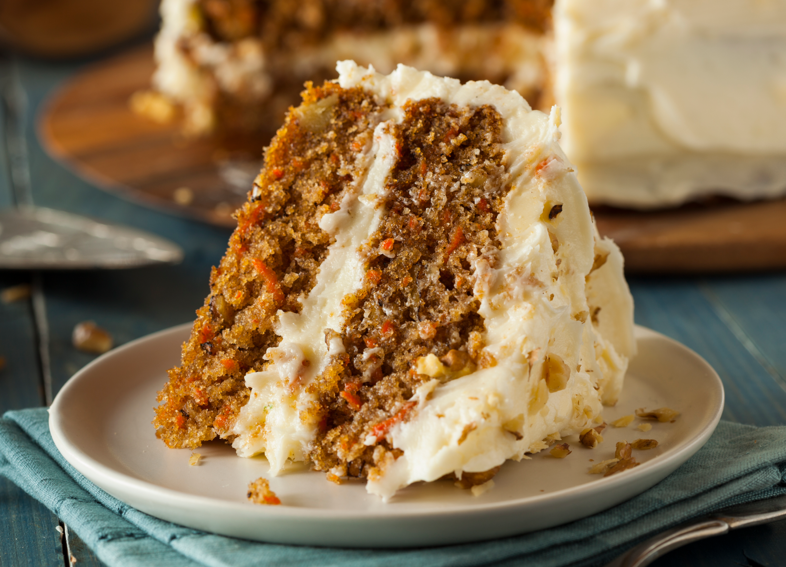 Sub-Zero, Wolf & Cove Carrot Cake with a Tangy Cream Cheese Frosting